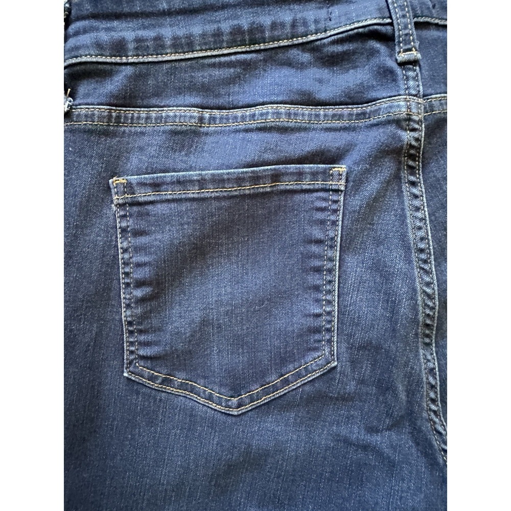 Kut From The Kloth Connie Ankle Skinny Jeans Women's Size 10 Raw Hem Dark Blue - Picture 10 of 13